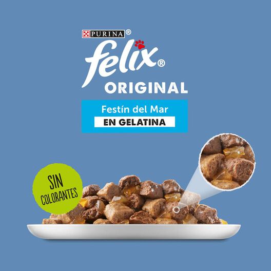Felix Seleccion Pescados Sobres en gelatina para gatos - Multipack, , large image number null